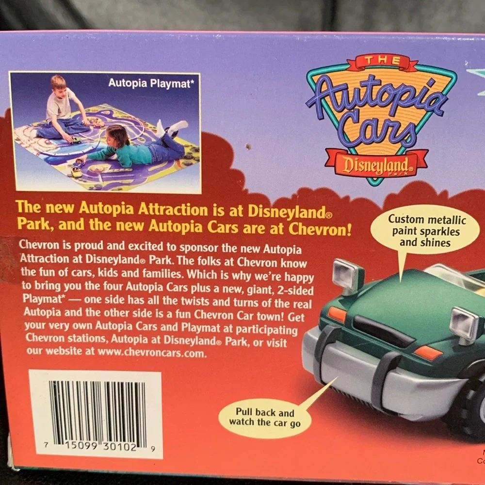 Disneyland Autopia Green Dusty Collectible Car-Vintage 🆕